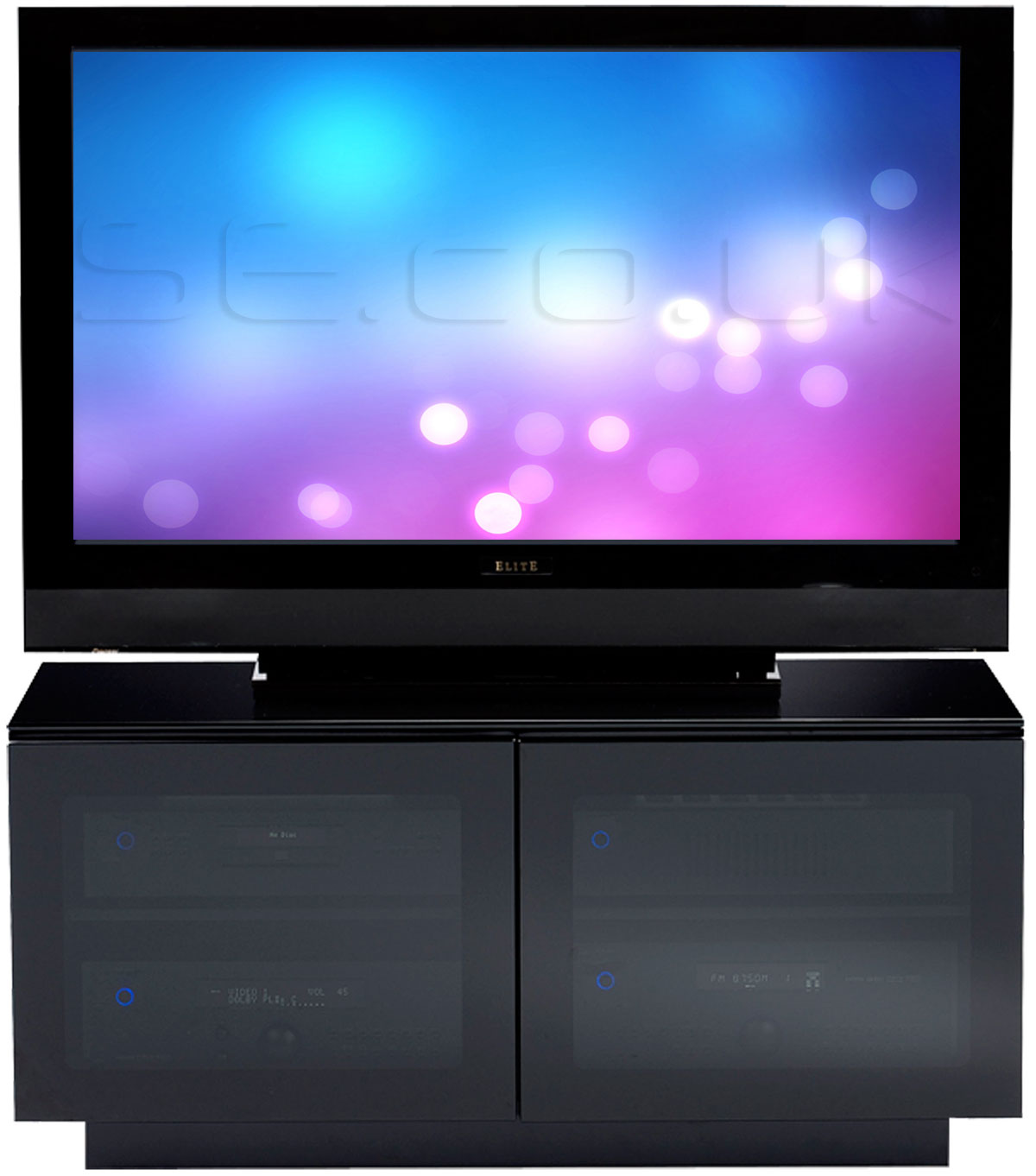 BDI Mirage 8224 TV Stand Black `Mirage 8224 TV