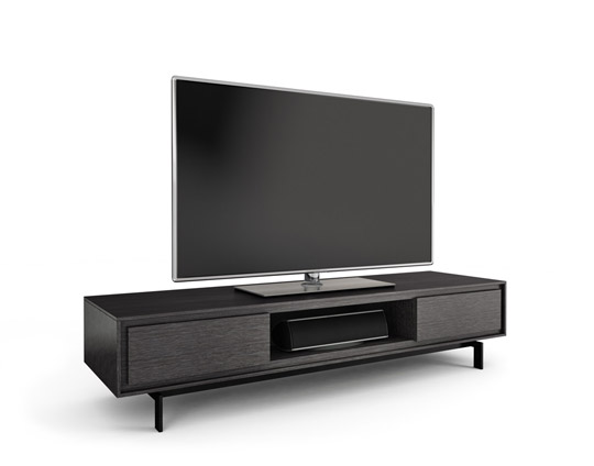 BDI Signal 8323 Graphite Lowboard TV Cabinet
