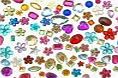 Be Creative Assorted Acrylic Jewels - 70g Bag