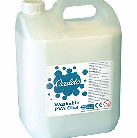 Be Creative CHILDRENS WASHABLE PVA GLUE 5 LITRES