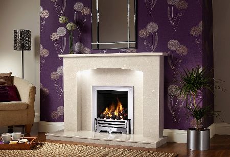 Be Modern 129267 Isabelle 45 Inch Fireplace W/