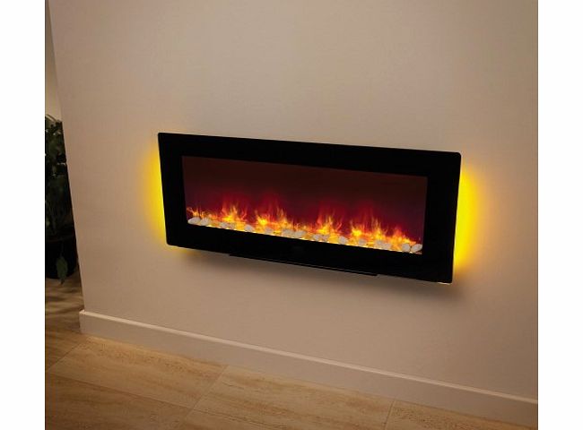 Be Modern Group Be Modern Amari 35inch Electric Fireplace in Black