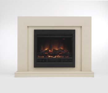 Be Modern Group Camberwell Electric Fireplace Suite in White