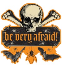 BE Very Afraid 38cm Cut Out