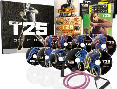 Shaun Ts FOCUS T25 DVD Workout Programme