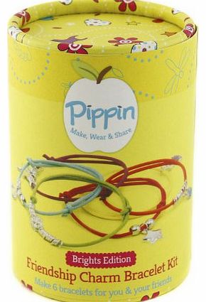 Bead House Friendship Charm Bracelet Kit Brights Edition