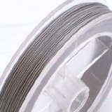 Silver - 100m Reel Tigertail Wire