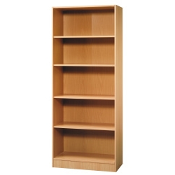 Beamed ` Executive Tall Bookcase - Beech 80W x