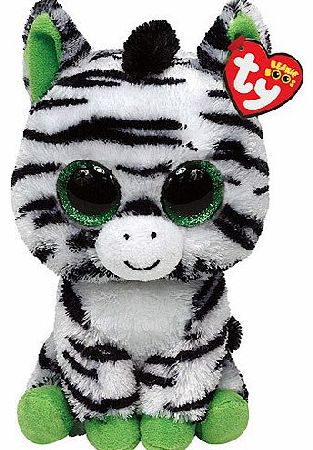 Beanie Boo Buddies Ty Beanie Boo Buddy - Zig-Zag the Zebra Soft Toy