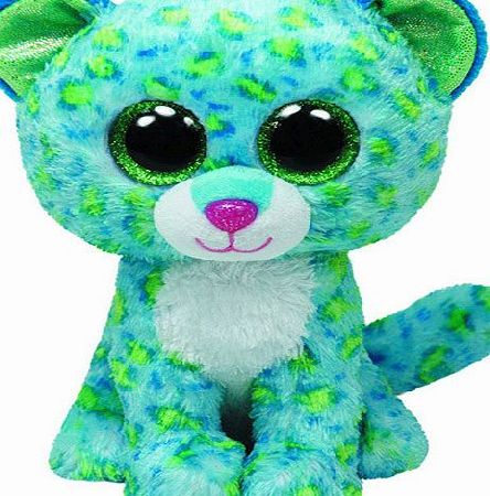 Beanie Boos TY Beanie Boos - Leona the Blue Leopard Soft Toy