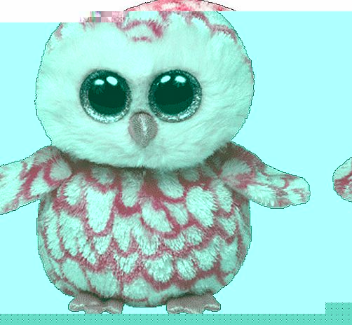 Ty Beanie Boos - Pinky the Owl