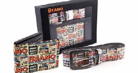 Beano Printed PU Belt And Wallet Gift Set