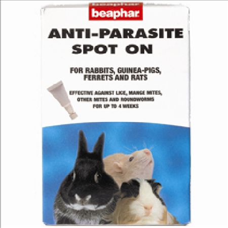 Beaphar Anti-Parasite Spot On for Rabbits and Guinea Pigs by Beaphar