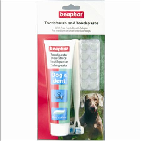 Beaphar Large Pet Dental Kit for Dogs by Beaphar