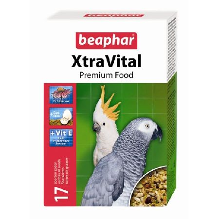 Beaphar Xtravital Parrot Food 1Kg