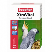 Beaphar Xtravital Parrot Food 4Kg (1Kg X 4 Pack)