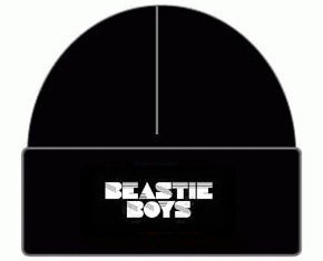 Beastie Boys White Logo Beanie Hat