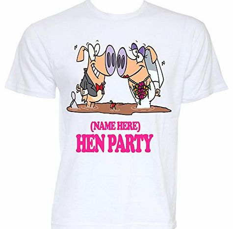 Beat Tees Clothing Official Beat Tees Clothing Womens Novelty Bride To Be Personalised Hen Party T-shirt (SMALL)