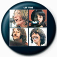 Beatles Let It Be Button Badges