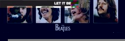beatles Let it Be Midi Music Poster
