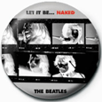 Beatles Let It Be Naked Button Badges