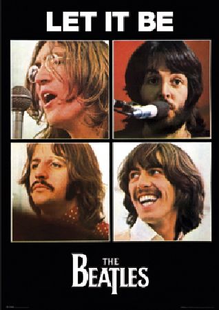 The Beatles Let It Be Poster