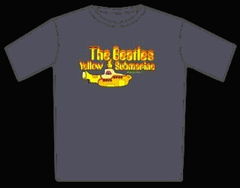 The Beatles Yellow Submarine Distressed T-Shirt