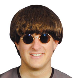 Beatles wig, brown