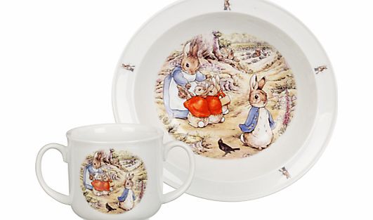 Beatrix Potter Peter Rabbit China Set, 2-Piece