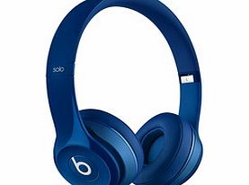 Beats by Dr. Dre Solo2 blue on-ear headphones