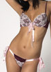 Beau Bra Cherise underwired padded bra and thong set