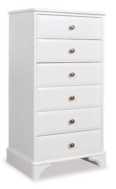 Painted 6 Drawer Chest - choice of