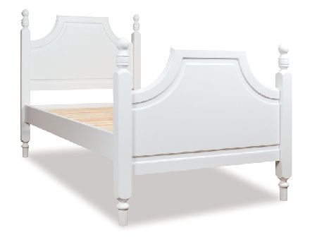 Beaumont Painted Single High Foot End Bed -