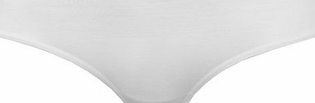 Beautiful Basics Womens Classic Everyday Cotton Briefs 5 Pack by Beautiful Basics (Small, White)