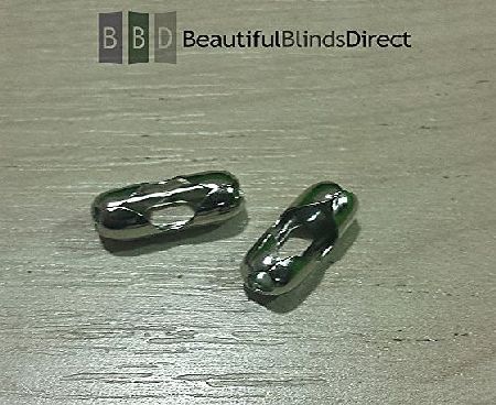 Beautiful Blinds Direct Pack of 8 x Metal Roller Blind Beaded Chain Connector