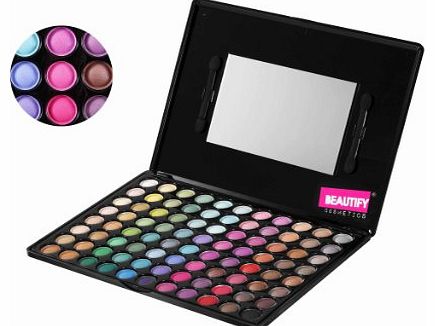 Beautify 88pc Warm Colour Eye Shadow Eyeshadow Makeup Palette