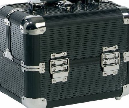 Valene Black Cosmetics and Make-up Beauty Case