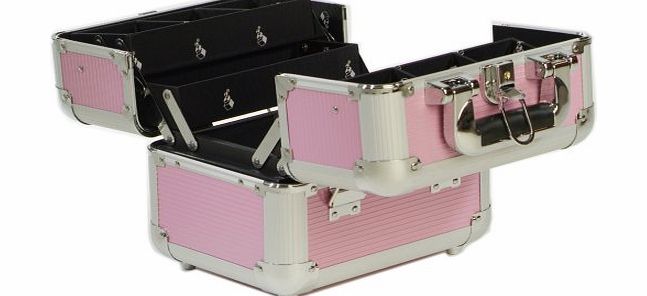 Valene Pink Cosmetics and Make-up Beauty Case