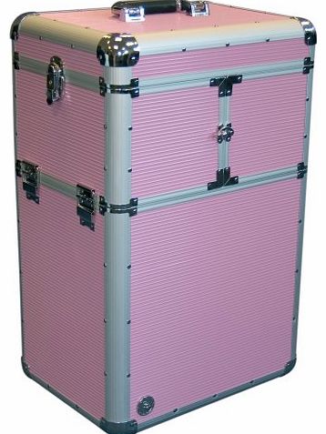 Beauty Boxes Beauty-Boxes Genoa Pink Cosmetics and Make-up Trolley