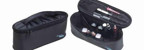Beauty Tools Zip Pouch for Manicure amp; Beauty Implements - BLACK