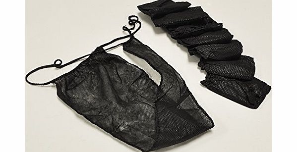 Beauty4Less 100x Disposable Spray Tan Protective Thongs G-string Thongs in Black