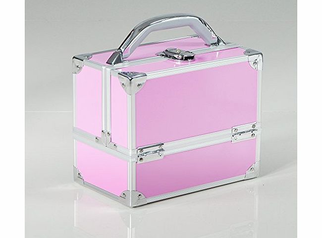 Beauty4Less Pink Beauty Make Up Cosmetic Case