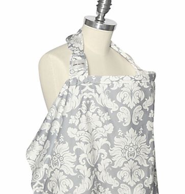 Bebe au Lait Breastfeeding Cover, Chateau Silver