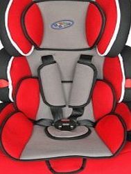Bebe Style Deluxe Quality Bebe Style Deluxe Group 1/2/3 Combination Car Seat (Red)