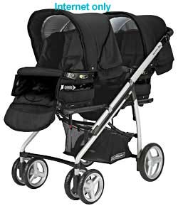 bebecar Vector Duo Tandem Pushchair - Jet