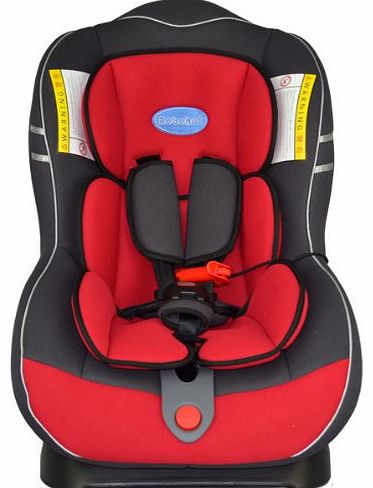 Deluxe Recliner Car Seat For Child Group 0+/1, 0-4 Years 003M02 (BAB003-M02 Red)