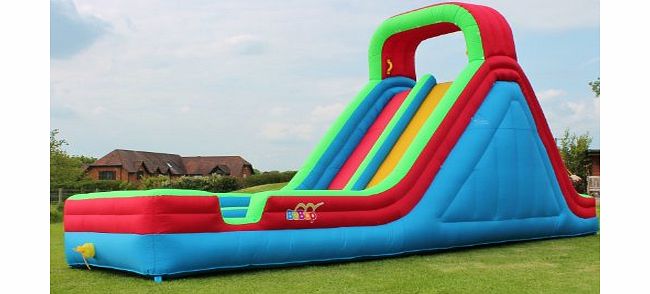 BeBoP  22ft Double Inflatable Water Slide