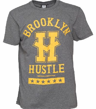 Beck And Hersey Mens Brooklyn T-Shirt Charcoal