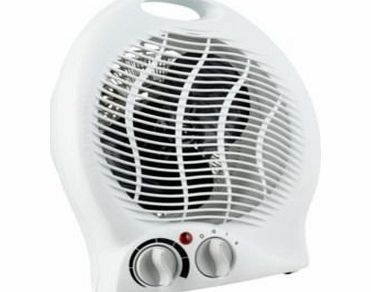 Becks 2KW / 2000W Upright Portable Fan Heater with Dual heat settings amp; adjustable thermostat