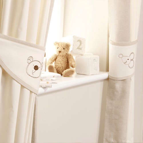 Bramble and Smudge Curtains Tab Top inc Tie Backs